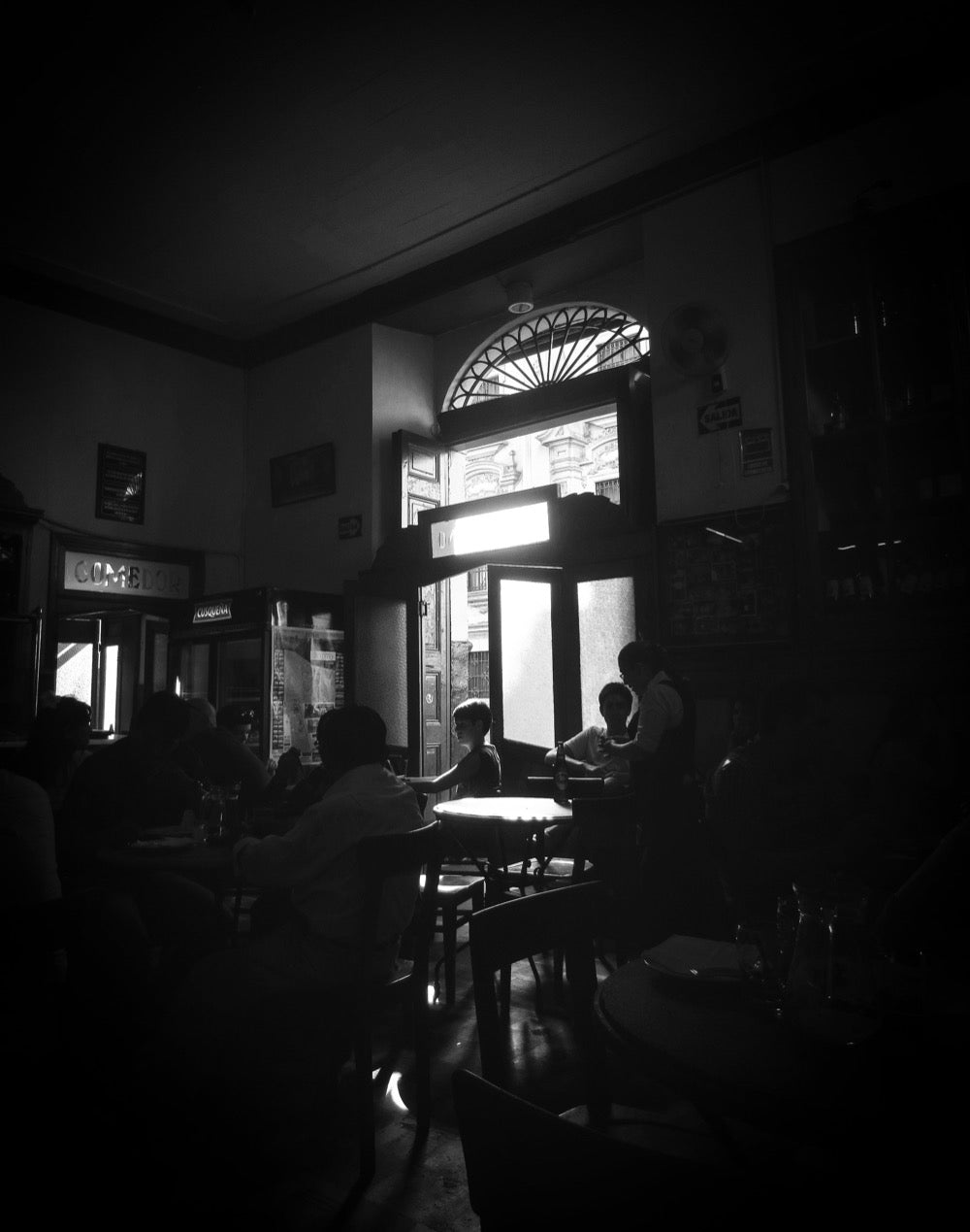 Girl in Cafe