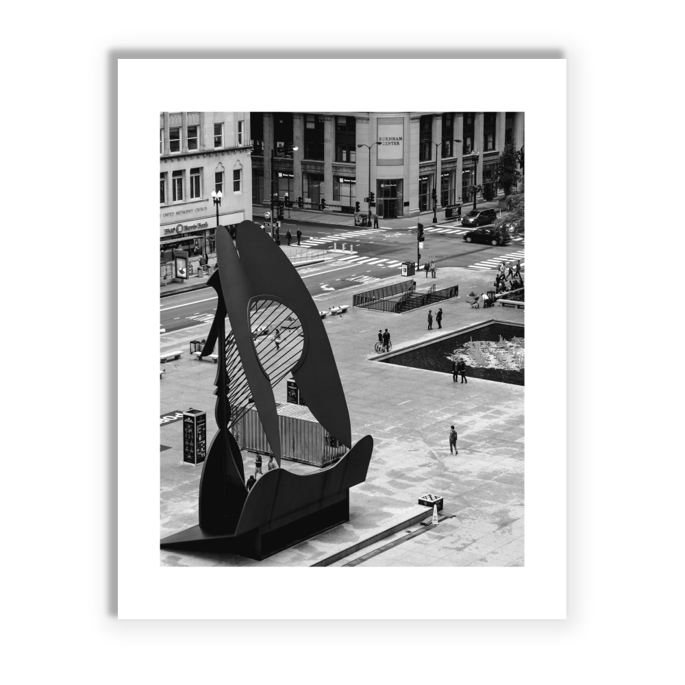 11x14 Picasso Plaza Print