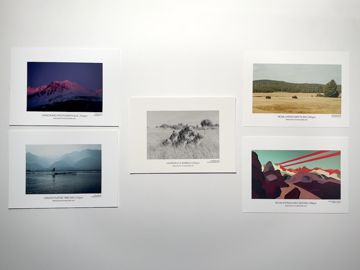 Fine-Art Giclee Paper Sample Pack